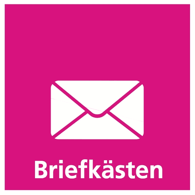 Briefkästenöffnung Korb